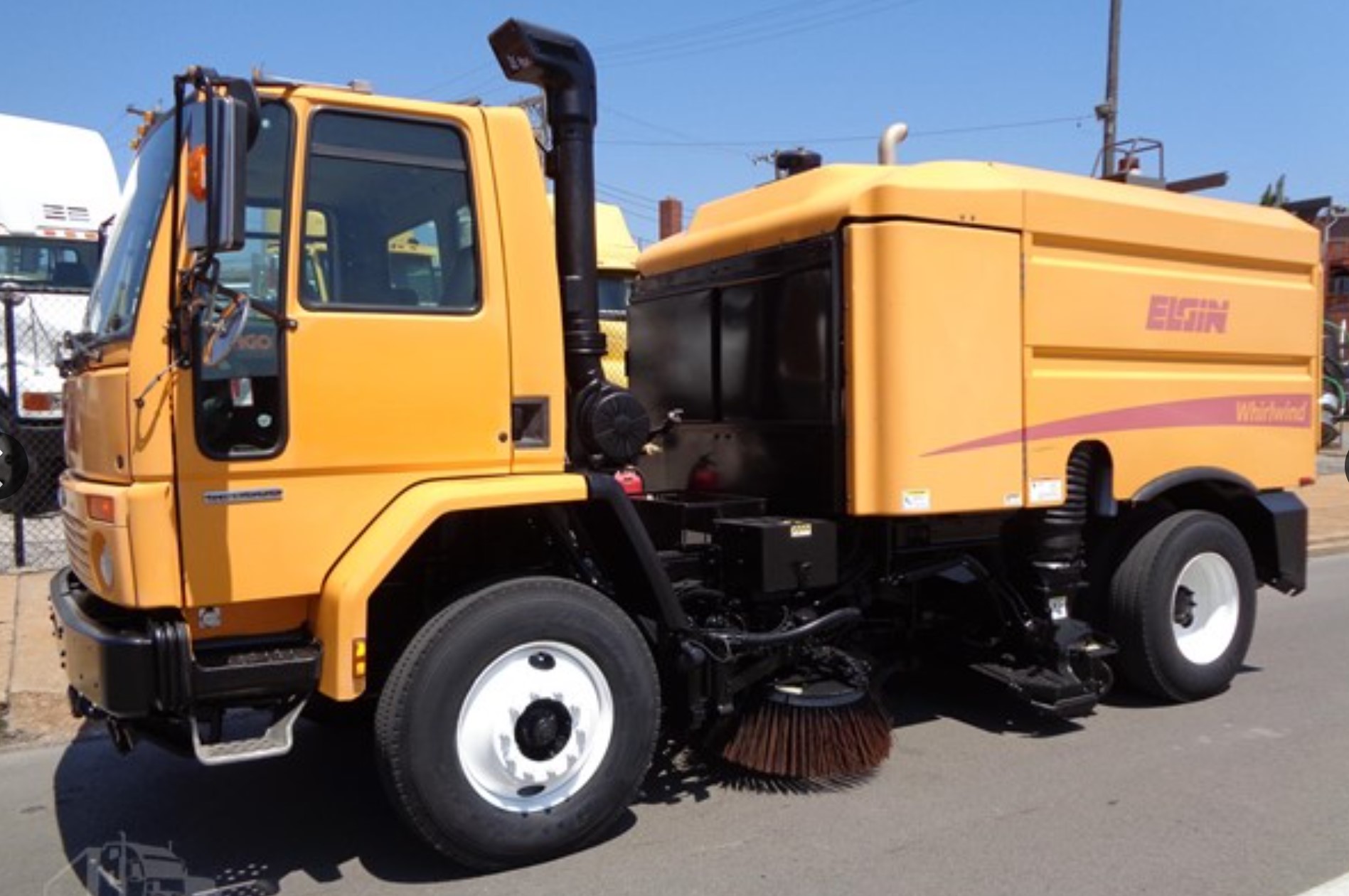  Municipal Sweeper/Vac. Truck" Pre-Emission 2007 Sterling SC-8000. Cummins ISB-200 H.P. (40,199 Miles05569 Hour's) Allison 2500RDS Automatic Transmission, P.S. A/C, Cruise, AM/FM/CD Aux.Input Radio, Pro Vision Back Up Camera, Dual Steer Drive, Rear Axle Traction Control, (2) Air Ride Driver Seat's, Elgin Whirlwind MV Series Sweeper/Vacum (Serial #MV1311D-Mfg. 5-4-2007) Rear Warning Lights/Direction Display, 4 Cylinder John Deere Pony Motor (3591 Hour's) Hydraulic Dumping Hopper, Rear Hopper Door, Center Broom, Driver/Passenger Gutter Brooms, Water Tank System. "Recently Released From Active Municipal Service" Unique Opportunity to Purchase a True One Owner Sweeper/Vac. Truck! Specifications General Quantity1 Stock Number15134 Year2007 ManufacturerSTERLING ModelSC8000 ConditionUsed Mileage40,199 mi VIN49HAADBV87DX61653 Engine Horsepower200 HP Engine ManufacturerCummins Engine ModelISB Fuel TypeDiesel Powertrain TransmissionAutomatic Chassis SuspensionSpring Number of Rear AxlesSingle Tires22.5 WheelsAll Steel Gross Vehicle Weight33,000 lb Front Axle Weight12,000 lb Rear Axle Weight21,000 lb Interior
