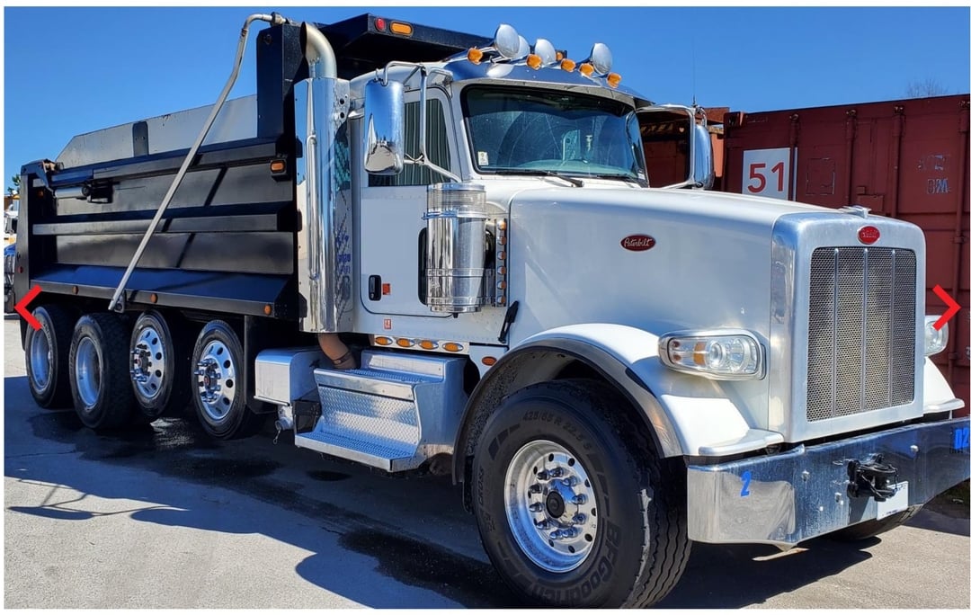 PETERBILT 4AXLE DUMP TRUCK